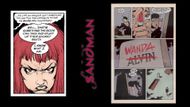 Wanda from the comics | Images via: DC/Vertigo | Collage by: Beatrix Kondo of Soap Central